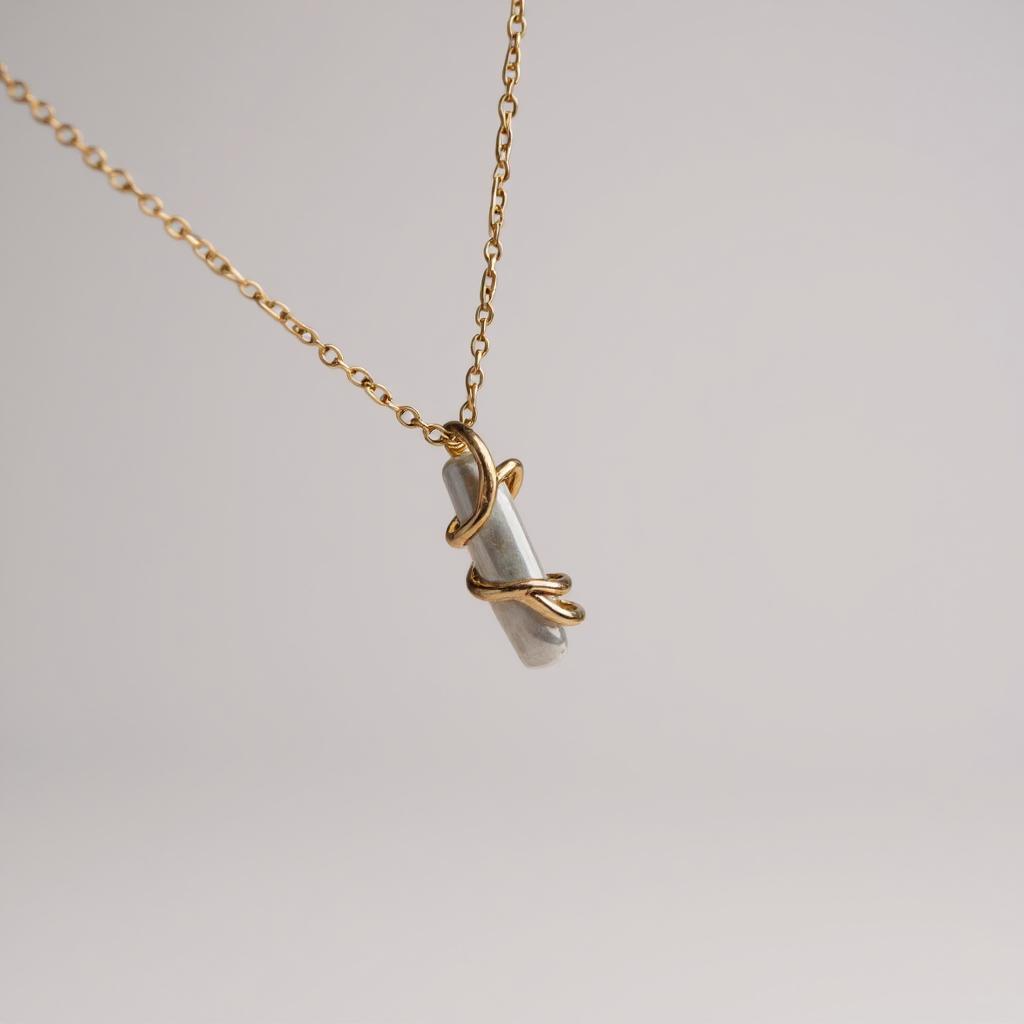 s925 Sterling Silver with 18K Gold Plated Baroque Pearl Necklace